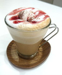 !ショコラベリーラテ(ホット)